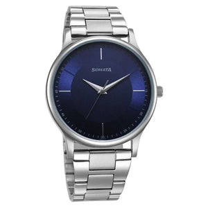 Sonata Aspire Quartz Analog 77105SM15W - KRISHNA WATCH COMPANY