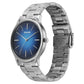 Sonata Aspire Quartz Analog Blue Dial Stainless Steel Strap Watch For Men 77105sm23w