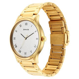 Sonata Quartz Analog Silver Dial Watch for Men  77105ym02