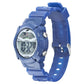 Zoop SF Digital Dial Blue PU Strap Watch for Men ns77109pp03