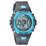 SF Digital Dial Black PU Strap Watch for Men 77111pp04