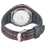 SF Digital Dial Black PU Strap Watch for Men 77112pp01