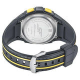 SF Digital Dial Black PU Strap Watch for Men 77112pp03
