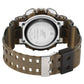 Sonata SF Spectra Quartz Digital Brown Dial Translucent Brown Polyether Strap Watch For Men 77137pp06