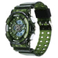 Sonata SF Spectra Quartz Digital Green Dial Translucent Green Polyether Strap Watch For Men 77137pp08