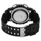 Sonata SF Spectra Quartz Digital Black Dial Translucent Black PU Strap Watch For Men 77137pp09
