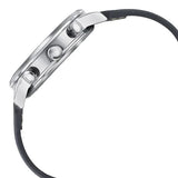 Sonata Quartz Multifunction Black Dial Black Leather Strap Watch For Men 77139sl03 - KRISHNA WATCH COMPANY