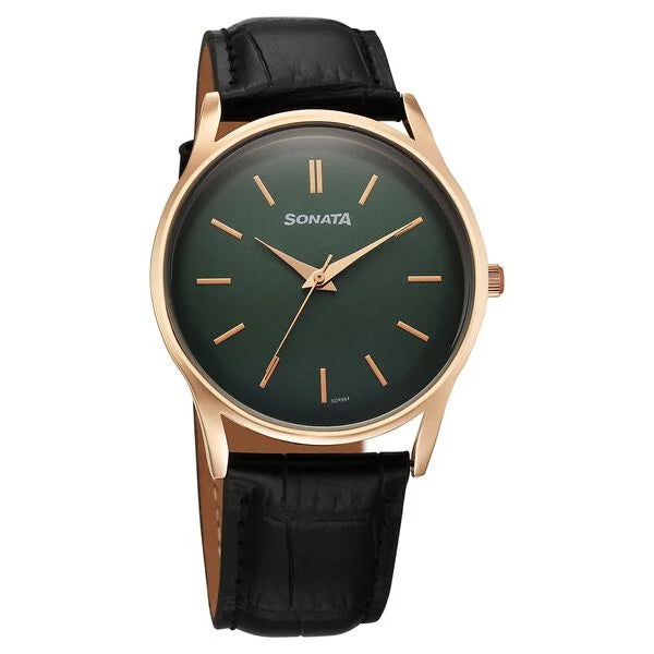 Sonata Eternia Quartz Analog Watch For Men 77140wl02