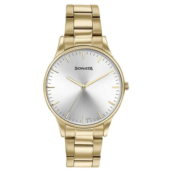 Sonata Quartz Analog Watch For Men 77144ym02 - KRISHNA WATCH COMPANY