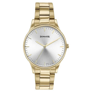 Sonata Quartz Analog Watch For Men 77144ym02 - KRISHNA WATCH COMPANY