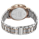 Sonata Quartz Multifunction Black Dial Two Toned Stainless Steel Strap Watch For Men 77145km01 - KRISHNA WATCH COMPANY