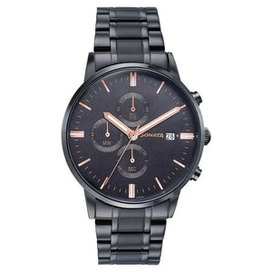 Sonata Wedding Edit Quartz Multifunction Watch For Men 77145nm01 - KRISHNA WATCH COMPANY
