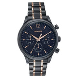 Sonata Wedding Edit Quartz Multifunction Black Dial Watch For Men - 77146KM02