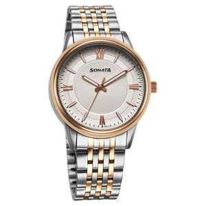 Sonata Wedding Quartz Analog Watch For Men - 77154KM02 - KRISHNA WATCH COMPANY