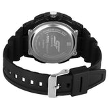 SF Maverick Quartz Digital Ana Digi Black Dial PU Strap Watch For Men 77160pp02