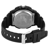 SF Maverick Quartz Digital Ana Digi Black Dial PU Strap Watch For Men 77160pp03
