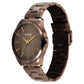 Sonata Traditional Essentials Brown Dial Watch For Men 77163qm01w