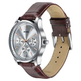 Sonata Men's Work Wear silver dial Watch - 77163SL03