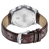 Sonata Men's Work Wear silver dial Watch - 77163SL03