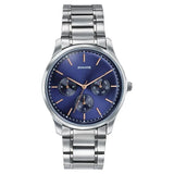 Sonata Men's Work Wear Navy dial Watch - 77163SM05