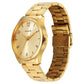 Sonata Traditional Essentials Champagne Dial Watch For Men 77163ym03w