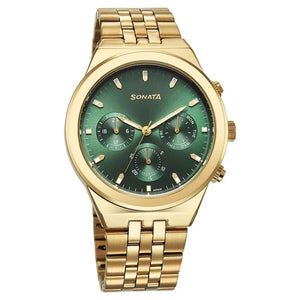 Sonata Eternia Quartz Multifunction Watch For Men 77173ym01 - KRISHNA WATCH COMPANY