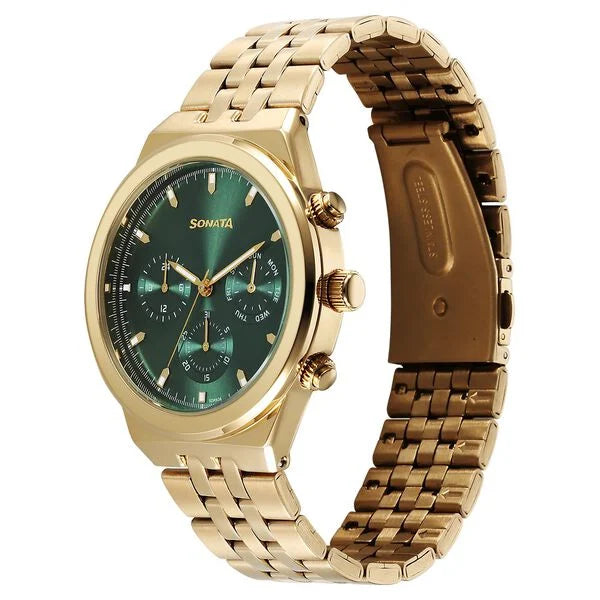 Sonata Eternia Quartz Multifunction Watch For Men 77173ym01