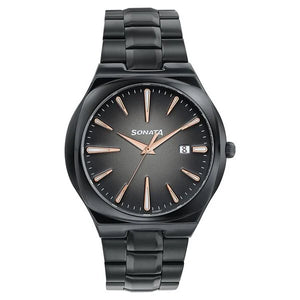 Sonata Festive Quartz Analog Watch For Men 77194nm01 - KRISHNA WATCH COMPANY