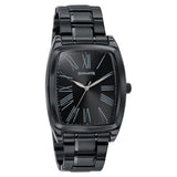 Sonata Ascent Black Tonneau Watch for Men 77195nm01