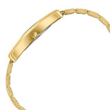 Sonata Ascent Gold Rectangular Watch with Metal Bracelet 77196ym01