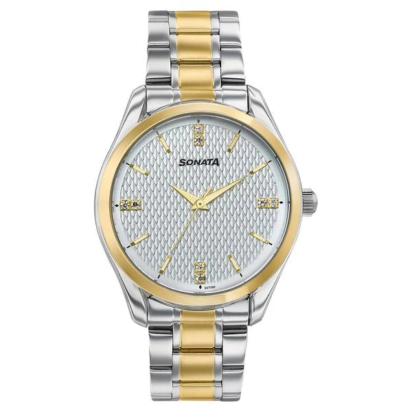 Sonata Jashn Quartz Analog Watch For Men - 77206BM01