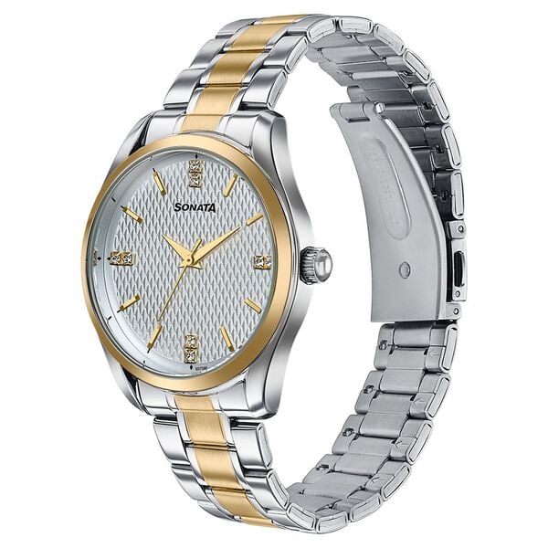 Sonata Jashn Quartz Analog Watch For Men - 77206BM01