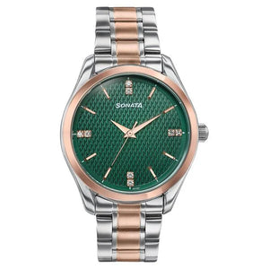 Sonata Jashn Quartz Analog Watch For Men 77206KM03