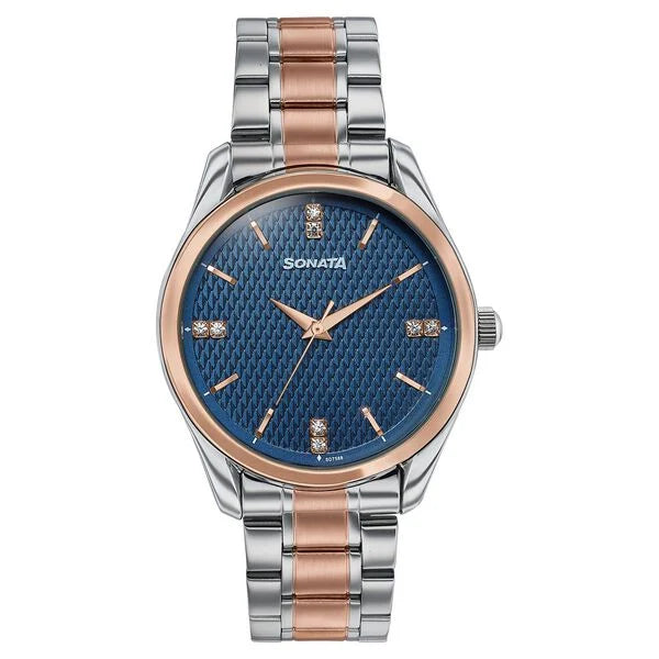 Sonata Jashn Quartz Analog Watch For Men 77206KM04