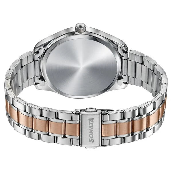 Sonata Jashn Quartz Analog Watch For Men - 77206KM05