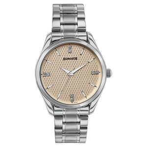 Sonata Jashn Quartz Analog Watch For Men - 77206SM01