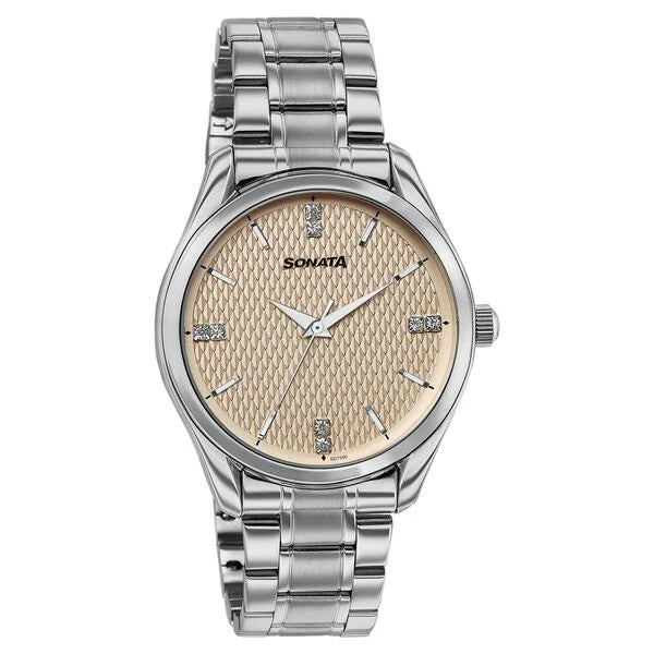 Sonata Jashn Quartz Analog Watch For Men - 77206SM01
