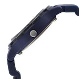 SF Quartz Analog White Dial Silicone Strap Watch for Men 7921pp13