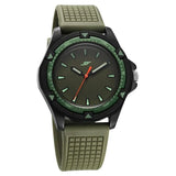 SF Sporty Green Dial Polyurethane Strap Watch for Men 7930pp18w