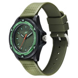 SF Sporty Green Dial Polyurethane Strap Watch for Men 7930pp18w