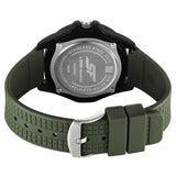 SF Sporty Analogs Quartz Analog Green Dial Green Plastic Strap Watch For Men 7930pp27w