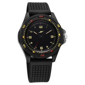 SF Sporty Analogs Quartz Analog Black Dial Black Plastic Strap Watch For Men 7930pp34w - KRISHNA WATCH COMPANY