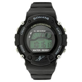 SF Digital Round Dial Plastic Strap Watch For Men 7982pp03
