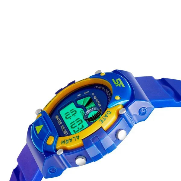 SF CSK Digital Dial Unisex Watch With TPU Strap 7982pp08