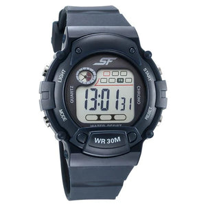 Sonata Digital Dial Grey Plastic Strap Watch for Men 7982pp11 - KRISHNA WATCH COMPANY