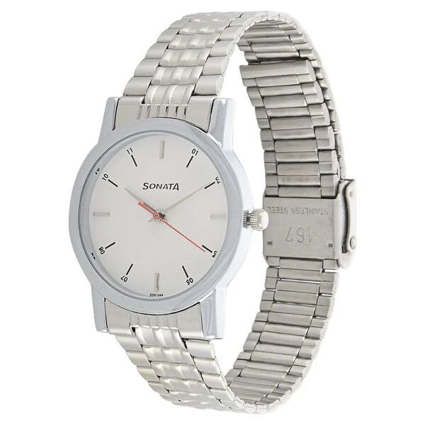 Sonata Quartz Analog Watch for Men 7987sm03 - KRISHNA WATCH COMPANY