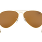 Ray-Ban Unisex UV Protected Brown Lens Pilot Sunglasses - 0RB3025I L9797 58