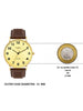 TIMEX Beige Round Dial Analog Mens Watch - TWTG12203 - KRISHNA WATCH COMPANY