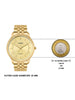 TIMEX Classics Gold Round Dial Analog Mens Watch - TWTG12104 - KRISHNA WATCH COMPANY