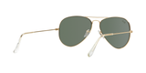 Ray-Ban Unisex UV Protected Green Lens Pilot Sunglasses - 0RB3025I L0205 58